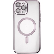 Lowell Home Ieg  iPhone 13 Pro Kılıf Kross Magneticsafe Kapak - Mor LWLRSHM-76W5