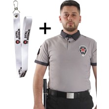 Bigohobi Özel Güvenlik Yazlık Tshirt ve Kimlik Kartı Askı Ipi, Güvenlik Personeli Üniforma ve Aksesuarı