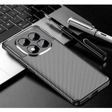 M.TK Moveteck Xiaomi Redmi Note 15 Pro Plus 5g Kılıf Kamera Çıkıntılı Korumalı Karbon Desenli Renk Atmaz Koruyucu Negro Kapak