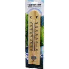 Lowell Home Ieg Ahşap Derece Oda Termometresi (4887) LWLRSHM-324FTY4