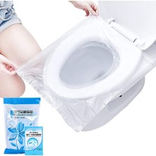 Lowell Home Ieg 50 Adet Biyobozulur Klozet Kapağı Poşeti Seyahat Tipi Taşınabilir Klozet Kılıfı Lwlrsy-4