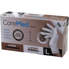 Lowell Home Ieg Coremed Bimel L Beden Pudralı Muayene Eldiveni 100LÜ (4887) LWLRSHM-324FTY4