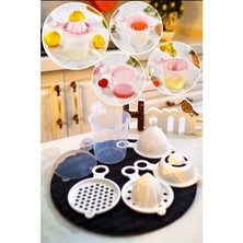 Lowell Home Ieg 5 In 1 Süzgeç - Huni - Limon Sıkacağı - Yumurta Akı Ayırıcı Hazneli Mutfak Aparatı Lwl