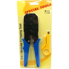 Lowell Home Ieg 3in1 Cat5 Jack Jak Pensesi (4887) LWLRSHM-324FTY4