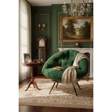 AVYNA Sovereıgn™ Duo Premium Tekli Koltuk Berjer | Minderli & Yastıklı Modern Tv ve Dinlenme Koltuğu