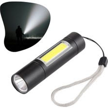 By Nevser® Kutulu Mini El Feneri – Taşınabilir LED Kamp ve Acil Durum El Lambası Plastik Gövde