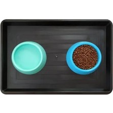 Lowell Home Kaymaz ve Su Geçirmez Mama Kabı Altlığı