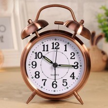 Lowell Home Metal Bakır Masa Saati