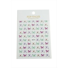 Lowell Home Ieg Kelebek Tattoo Dövme Sticker LWLBJT-RSIEG327