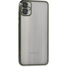 Lowell Home Ieg  Samsung Galaxy A05 Kılıf Razer Lensli Silikon - Yeşil LWLRSHM-76W5