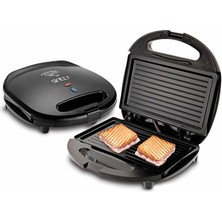 Lowell Home Ieg Mini Granit  Elektrikli Tost Makinesi  2 Tost   Yapışmaz Yüzey   750W  SSM-2513 (4887)
