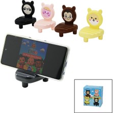 Lowell Home Ieg Üçgen Sehpalı Renkli Plastik Mini Telefon Tutacak 3 Kanallı (4887) LWLRSHM-324FTY4