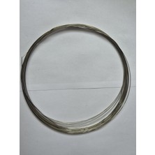 Yaylink Yay Yaylık Süper Parlak Paslanmaz Çelik Tel Ø 1.00 mm  5 Metre Şekil Verilebilir Filografi Teli El Işi Hobi Balıkçılık Teli