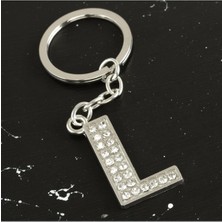 Lowell Home Ieg L Harfli Taşlı Anahtarlık LWLBJT-RSIEG327