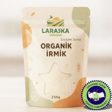 Laraska Organic Organik Irmik 250G - Loçkam Serisi