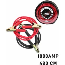 Lowell Home Ieg 1800 Amper Tır Için Akü Takviye Kablosu 480CM - Pencereli Bez Çantalı (4887) LWLRSHM-324F