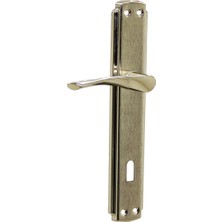 Lowell Home Ieg Bravo Oda Gri Nikel Kapı Kolu Takım (4887) LWLRSHM-324FTY4