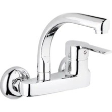 Spd Viosa Armatür Zümrüt Aplike Duvardan Mix Eviye Mutfak Bataryası