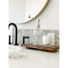 Ayaklı Stand- Sunum Tahtası 20 cm x 12 cm Yağdanlık