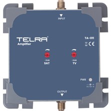 Telra TA-011 Headent-Kablo Tv Yukseltici If+Rf 47-2150 Mhz