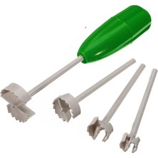 Lowell Home Ieg 4 Başlıklı Oyma Seti Sebze Patlıcan Patates Kabak Oyacağı LWLRSY-435RSIEG