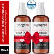 Hypogenx El | Cilt | Ayak Temizleme Solüsyonu - 200 ml (Hipokloröz Asit Bazlı,alkolsüz)