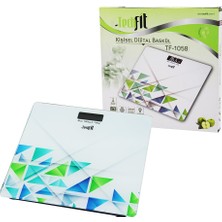 Lowell Home Ieg Desenli Cam Temperli Dijital Baskül Terazi 180KG/100GRLCD Ekran - Sensör (4887) Lwlrshm-3