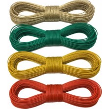 Lowell Home Ieg Çelik Çamaşır Ipi - Çok Amaçlı Ip 20 Metre LWLRSY-435RSIEG