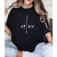 Aselinda Kadınlar Için Basit Ingilizce Grafik Baskılı, Yuvarlak Yakalı, Kısa Kollu, Günlük Düz Renkli Tişört