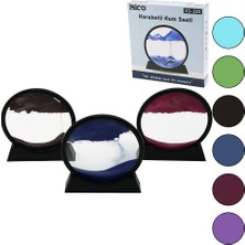 Lowell Home Ieg 7 Inç - 17.5cm Renkli Sulu Cam Kum Saati Hareketli Ayna Modeli (4887) LWLRSHM-324FTY4