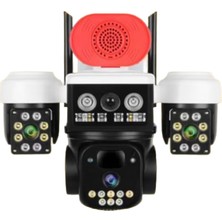 O-Kam 8095 3 Lens Wifi Solar Ptz Kamera