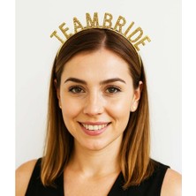 Lowell Home Altın Renk Team Bride Taç Plastik – Gelin ve Nedime Tacı