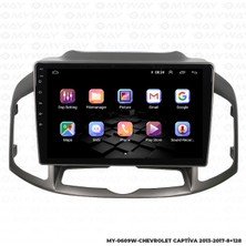 Eurotec Chevrolet Captiva 2012-2015 Android  8 GB Ram + 128 GB Rom Carplay Multimedya + Geri Görüş Kamerası Hediye