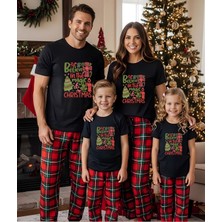 Aselinda Christmas Yılbaşı Temalı Yeni Yıl T- Shirt | Aile Kombin Tişört(Kombin Yapmak Için Ürün Ekleyiniz)