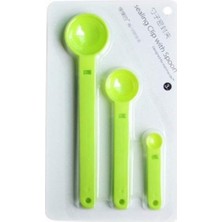 Lowell Home Ölçme Kaşıklı Poşet Klipsi 3'lü Paket