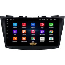 Eurotec Suzuki Swift 2011-2017 Android 4 GB Ram + 64 GB Rom Carplay Multimedya + Geri Görüş Kamerası Hediye