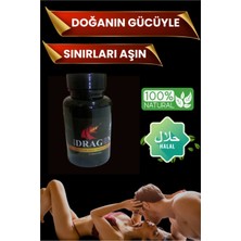 Monalife Naturel Red Dragon Vip EP3MEDYUMLU Sertlestırıc3 , G3CIKTIRICI , 30 'lu Kapsül