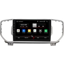Eurotec Kia Sportage 2015-2018 Android  8 GB Ram + 128 GB Rom Carplay Multimedya + Geri Görüş Kamerası Hediye