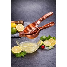 Senz Rose Paslanmaz Çelik Kaplama Limon ve Narenciye Sıkacağı