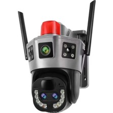 O-Kam 6020 Wifi Solar 10X Optik Zoom Ptz Kamera