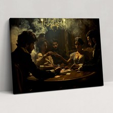 Popcas  Caravaggio Tarzı Dekoratif Tablo / Duvar Sanatı / Kanvas Duvar Tablosu