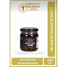 Monalife Naturel Hot Wolf Panax Çakşır Otlu Ginseng Bitkisel Karışım Kuvvet Macun 240 gr