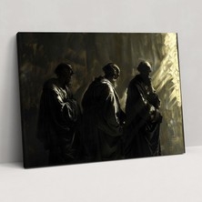 Popcas  Caravaggio Tarzı Dekoratif Tablo / Duvar Sanatı / Kanvas Duvar Tablosu