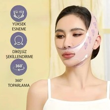 Normadia Nefes Alan Elastik Çene Maskesi Yüz Kaldırma Kayışı