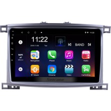 Eurotec Toyota Land Cruiser 100 1998-2007 Android 8 GB Ram + 128 GB Rom Carplay Multimedya + Geri Görüş Kamerası Hediye