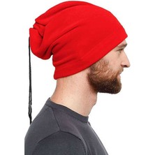 Vexor Polar Unisex Ipli Bere ve Boyunluk Kırmızı