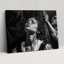 Popcas  Caravaggio Tarzı Dekoratif Tablo Kanvas Duvar Sanatı