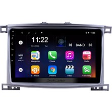 Eurotec Toyota Land Cruiser 100 1998-2007 Android 4 GB Ram + 64 GB Rom Carplay Multimedya + Geri Görüş Kamerası Hediye