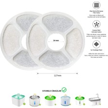 STAYPURE Aktif Karbon Yedek Filtre 2 Adet (Su Pınarı Yedek Filtre)