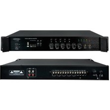 Poke Power Mixer Anfi 100W 2 Kanal 5 Bölgeli Bt USB Sd Nwork L-1000